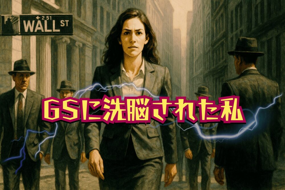 ゴールドマンサックスに洗脳された私
