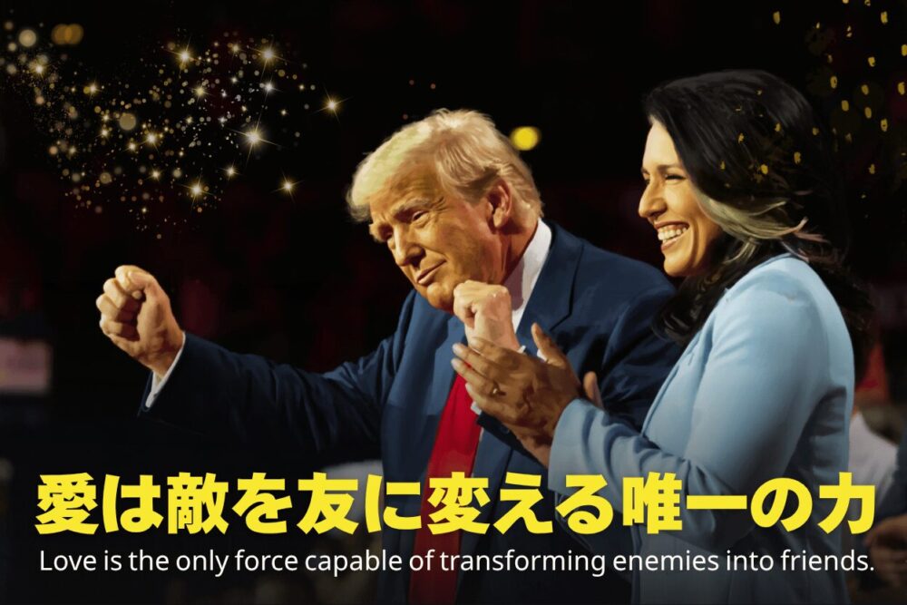 トランプ大統領とトゥルシー・ギャバード